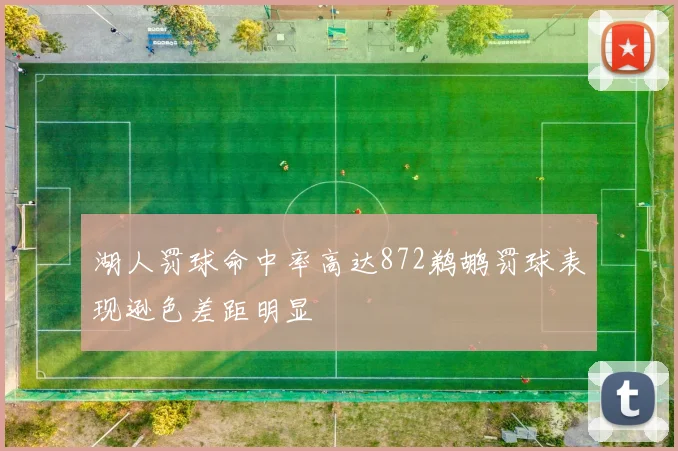 湖人罚球命中率高达872鹈鹕罚球表现逊色差距明显